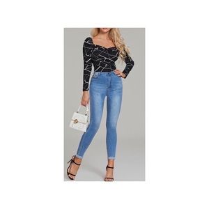 Sweetheart Neckline Top